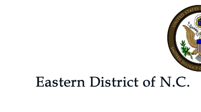 United States District Court, Eastern District of North Carolina. Registration.